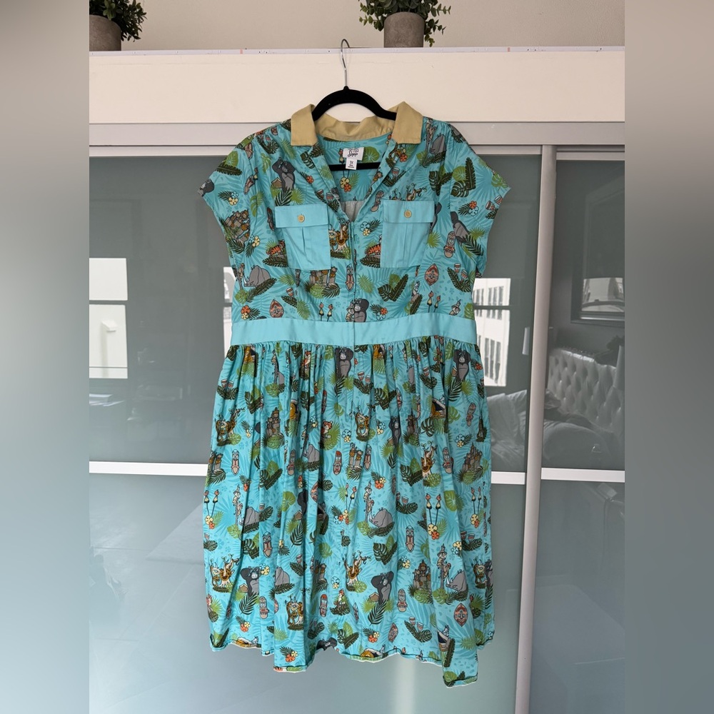 Disney Dress Shop Jungle Cruise Dress,  Size 1X